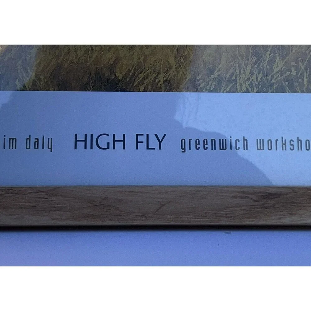 Jim Daly “High Fly” Greenwich Workshop Framed Print Americana Nostalgia 17”x13”